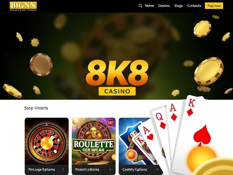 Welcome to 8k8.com/login – your official gateway to a world of thrilling gambling games. Enjoy secure access, exclusive bonuses, and top-rated online casino experiences. Start your adventure today!